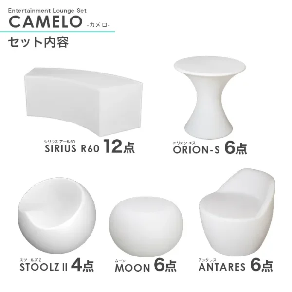 34点パッケージ<br>CAMELO（カメロ） - 画像 (3)