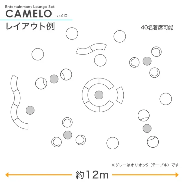 34点パッケージ<br>CAMELO(カメロ)