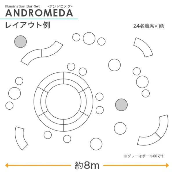 32点パッケージ<br>ANDROMEDA(アンドロメダ)